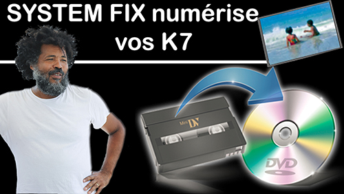 Numérisation cassettes vidéo en Guadeloupe