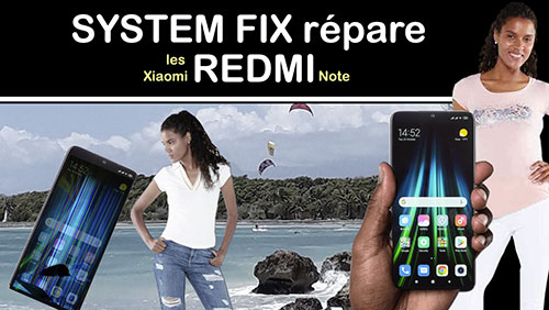 Réparation XIAOMI REDMI Note 7 8 9  en Guadeloupe - écran cassé
