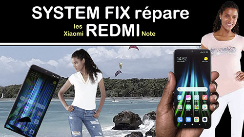 Rparation XIAOMI REDMI Note 7 8 9  en Guadeloupe - cran cass