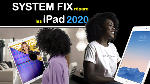 iPad 2019 2020 écran cassé à changer en Guadeloupe