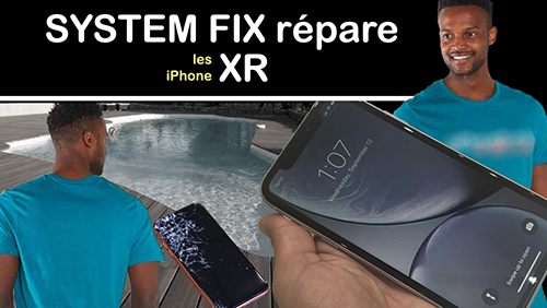 Réparation iPhone XR en Guadeloupe - écran cassé