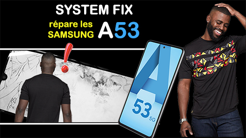 SAMSUNG GALAXY A13 A53 cran cass  changer en Guadeloupe