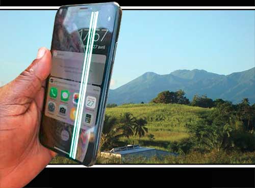 Réparation d'iPhone X en Guadeloupe - écran cassé